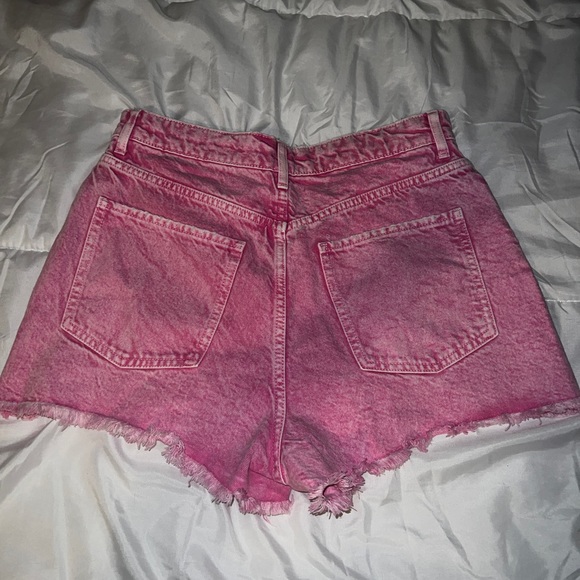 Zara Shorts Zara Barbie Pink Jean Shorts Poshmark